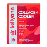 Dr. Kellyann empaque frontal mango, aporta colágeno grass-fed conveniente