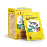 Dr. Kellyann frente del paquete sabor Mexican Tortilla mostrando conveniencia