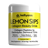 Dr. Kellyann empaque frontal mostrando sabor y beneficios