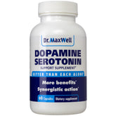 Dr. Maxwell envase frontal mostrando diseño y beneficios del suplemento
