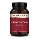 Dr. Mercola vista frontal del frasco que muestra 90 cápsulas y sello orgánico