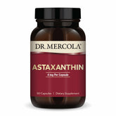 Dr. Mercola frasco frontal mostrando etiqueta y beneficios visibles