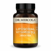 Dr. Mercola frente del envase mostrando etiqueta clara y beneficios