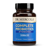 Dr. Mercola frente del envase mostrando etiqueta y beneficios clave