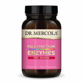 Dr. Mercola vista frontal del envase, apoyo digestivo claro