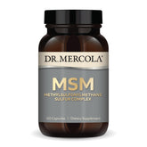 Dr. Mercola frasco frontal mostrando etiqueta y beneficios claros