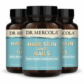 Dr. Mercola frasco frontal mostrando diseño y facilidad de uso