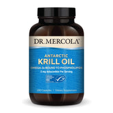 Dr. Mercola frasco delantero mostrando etiqueta clara y beneficios