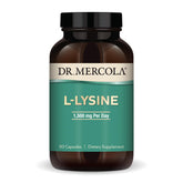 Dr. Mercola frontal del envase que muestra 90 cápsulas y beneficios claros