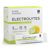 Dr. Mercola empaque frontal lemon lime mostrando 30 sobres y beneficios de hidratación