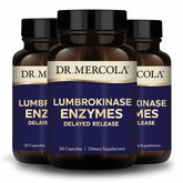 Dr. Mercola frontal del envase mostrando etiqueta y beneficios
