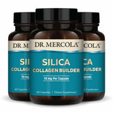 Dr. Mercola envase frontal mostrando la marca y beneficios del producto