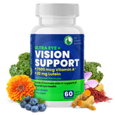 DR VITAMIN SOLUTIONS frente del envase mostrando fórmula AREDS2 y beneficios