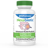 DrFormulas frontal del empaque mostrando fórmula multicepa y beneficio práctico