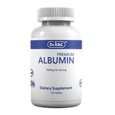 Dr.K&C envase frontal de albumina mostrando formato y cantidad