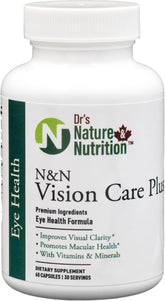 Dr's Nature & Nutrition frasco frontal mostrando la etiqueta y beneficios
