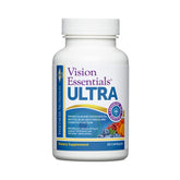 DR.WHITAKER empaque frontal de Vision Essentials Ultra muestra sello vegetariano y beneficios