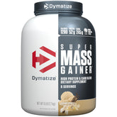 Dymatize envase frontal que muestra sabor y porciones, útil para identificar producto