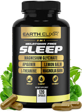 Earth Elixir frente del empaque mostrando la formulación y beneficios