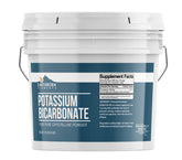 Earthborn Elements cubeta frontal mostrando etiqueta y galón para almacenamiento seguro