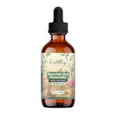 Earthley Wellness frasco frente mostrando etiqueta clara y beneficios