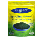 earthrise spirulina frente del envase mostrando presentación clara y calidad