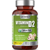 EAT INTACT envase frontal mostrando suplemento vegano y beneficios