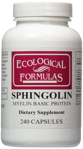 Ecological Formulas Sphingolin frasco frontal con 240 cápsulas, presentación y cantidad visible