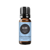 Edens Garden frasco Allure frontal mostrando volumen y diseño, ideal para difundir