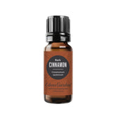 Edens Garden botella frontal mostrando canela corteza y beneficio aromático