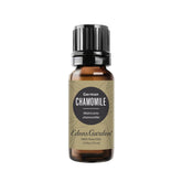 Edens Garden chamomile frente muestra botella y tapa, aromaterapia segura