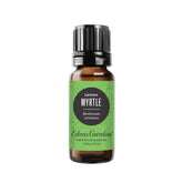 Edens Garden botella frontal mostrando aceite Myrtle-Lemon para aroma fresco