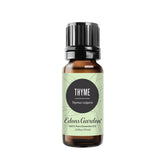 Edens Garden botella frontal mostrando aceite de tomillo para aromaterapia