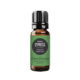 Edens Garden botella frontal de Ciprés Italiano mostrando diseño y tamaño