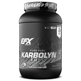 EFX Sports frasco Karbolyn Fuel vista frontal, confianza y pureza