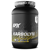 EFX Sports bote Karbolyn Fuel frontal mostrando diseño y sabores