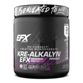 EFX Sports envase frontal mostrando diseño y 140 servicios, confianza de marca