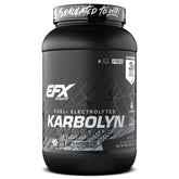 EFX Sports frasco frontal con etiqueta clara y confianza de marca