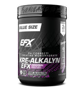 EFX Sports envase frontal mostrando la marca y ventaja de estabilidad