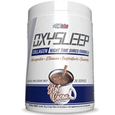 EHP Labs envase frontal mostrando marca y sabor hot cocoa, aporta confianza