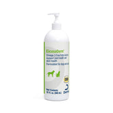 EicosaDerm frasco frontal 32 oz mostrando etiqueta y tamaño práctico
