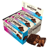 Einstein Energy envase frontal de las wafer protein bars mostrando diseño y beneficios.