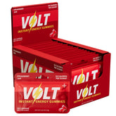 Eldurvael Volt pack frontal mostrando diseño y sabor Strawberry Jam, portátil y energizante