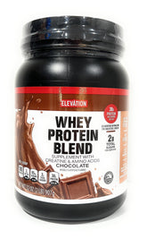 Elevation envase frontal mostrando etiqueta y ventaja de 30 g proteína