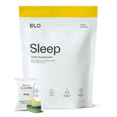 Elo Health frasco frontal mostrando diseño y beneficios para sueño