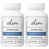Elon Matrix 5000 vista frontal del frasco, producto confiable para cabello