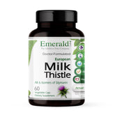 EMERALD LABS frasco delantero mostrando cápsulas y beneficio hepático