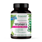 EMERALD LABS frasco frontal mostrando el diseño y beneficio de multivitamínico diario
