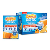 Emergen-C empaque frontal Super Orange muestra beneficios inmunitarios