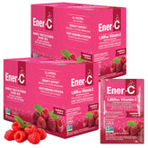 Ener-C frontal del empaque mostrando 60 sobres y beneficios claros